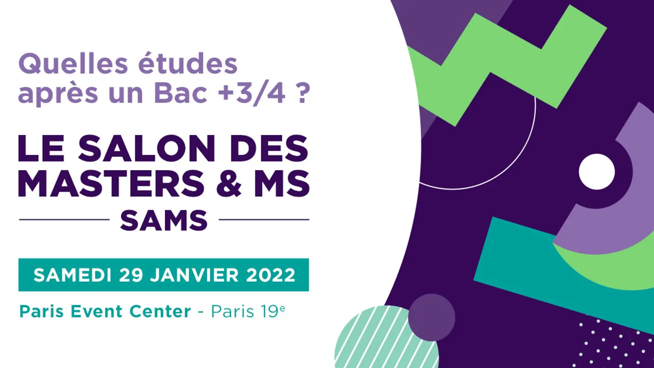 Le salon des Masters et Mastères Spécialisés • SAMS