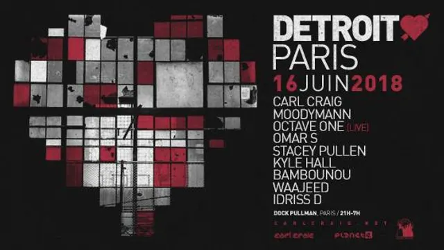 Detroit Love - Le Marathon : Carl Craig, Octave One (live)