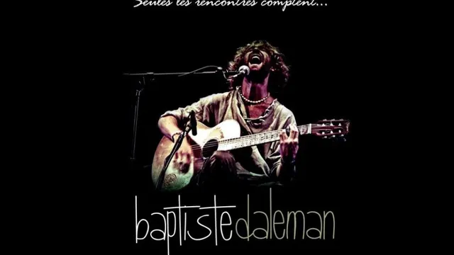 Baptiste Daleman en concert