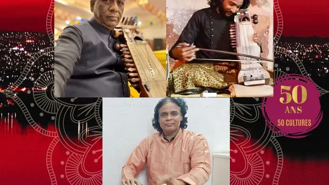 Duo de sarangis et tabla - Inde du Nord