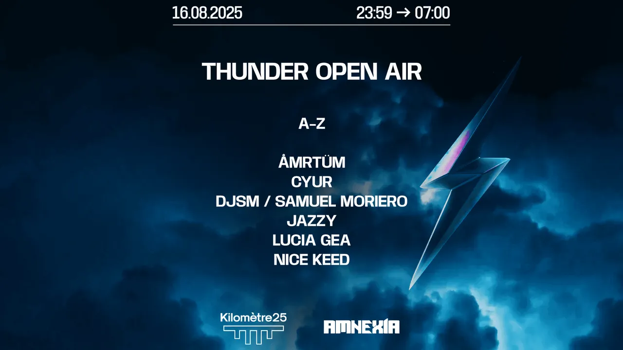THUNDER : JAZZY, NICE KEED, ÅMRTÜM, CYUR, LUCIA GEA