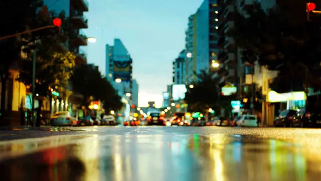 City lights