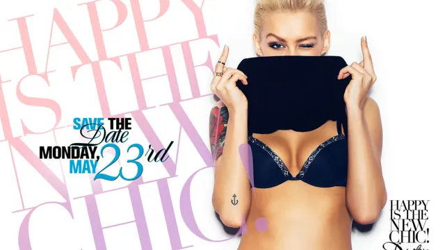 HAPPY IS THE NEW CHIC