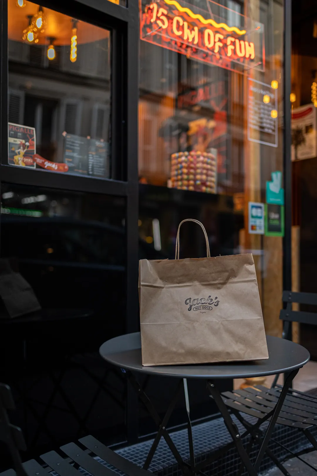Jack's Hot Dogs Restaurant Paris