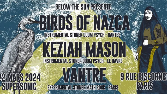 Birds Of Nazca, Keziah Mason, Vantre