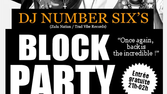 DJ Number SIX's Block Party