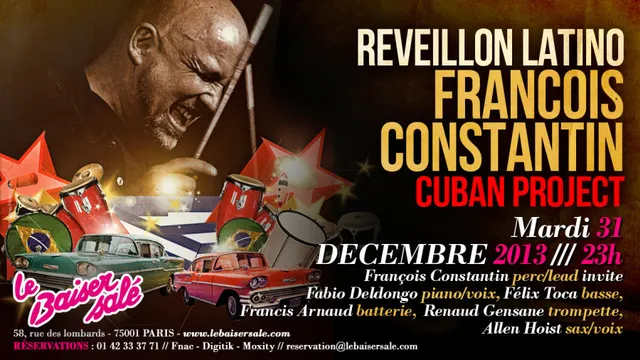 Réveillon Latino au Baisé Salé