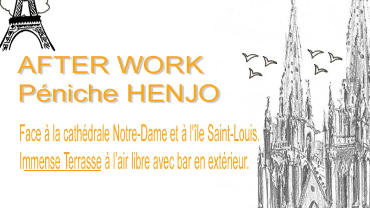 After Work @ Péniche Henjo