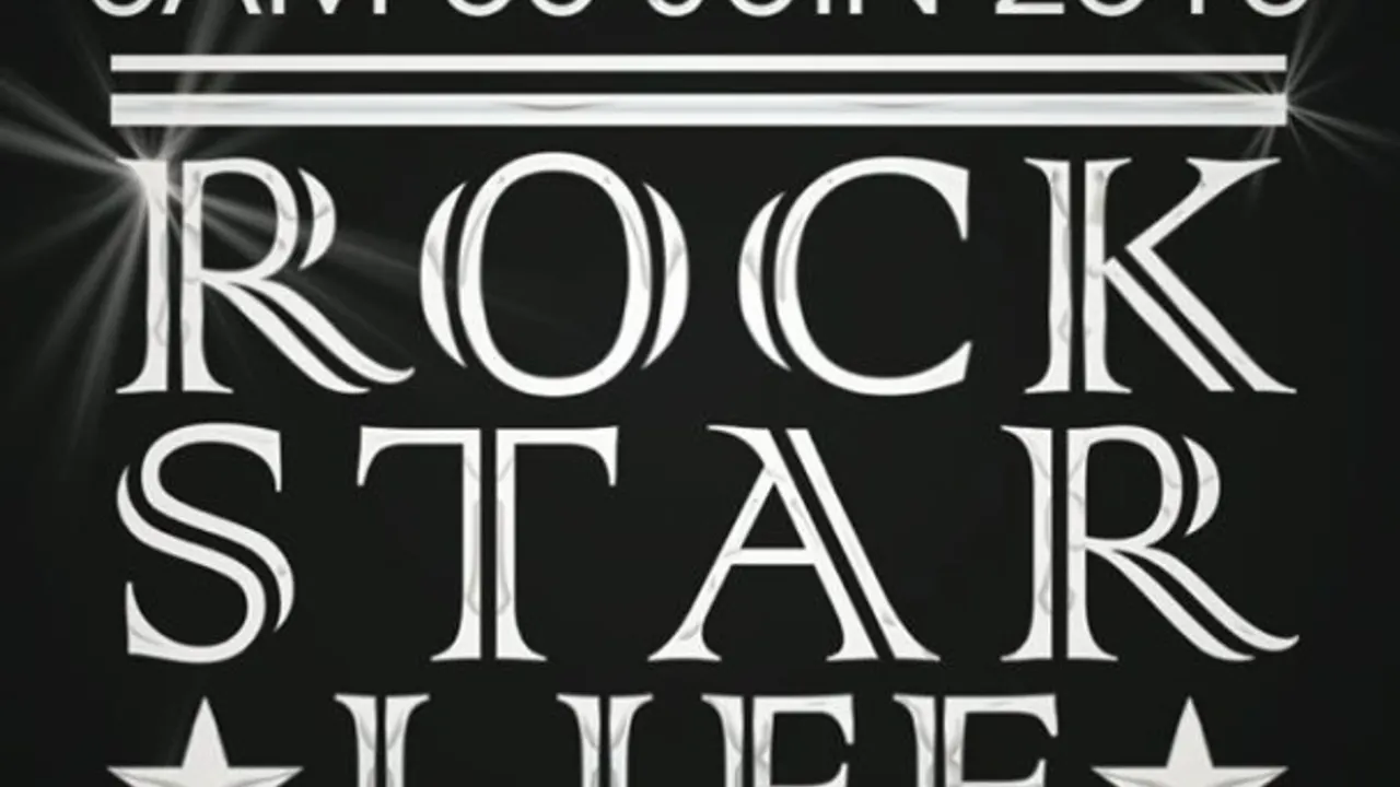 rock star life  Hip Hop luxury party