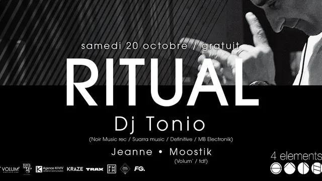 Ritual W/ Tonio (Définitive / Noir music rec. / Suara Music / MB Elektroniks)