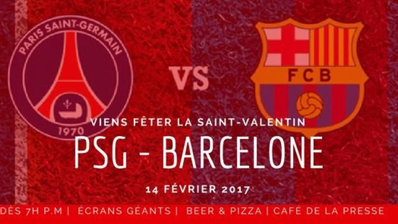 Contre St-Valentin⎪PSG-Barça !