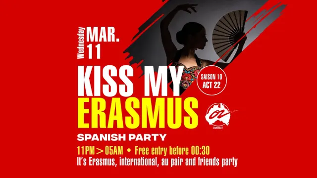 Kiss my Erasmus @ Café OZ