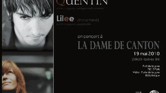 Quentin et Lilee à la Dame De Canton