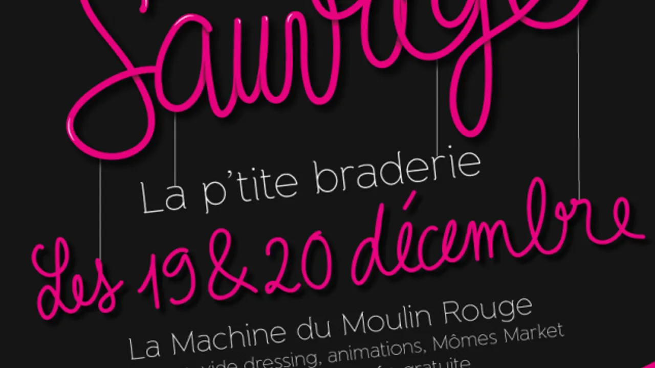 P'tite braderie de Noël. Violette Sauvage