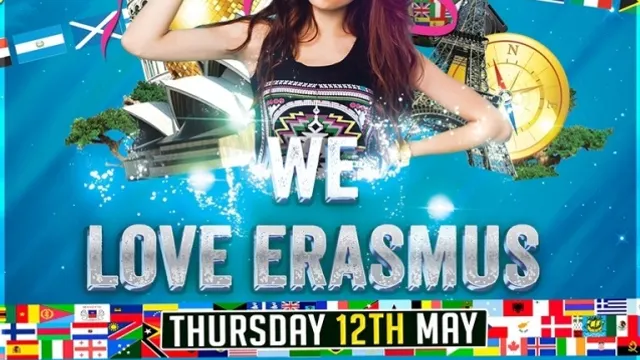 INTERNATIONAL STUDENT PARTY : We love Erasmus