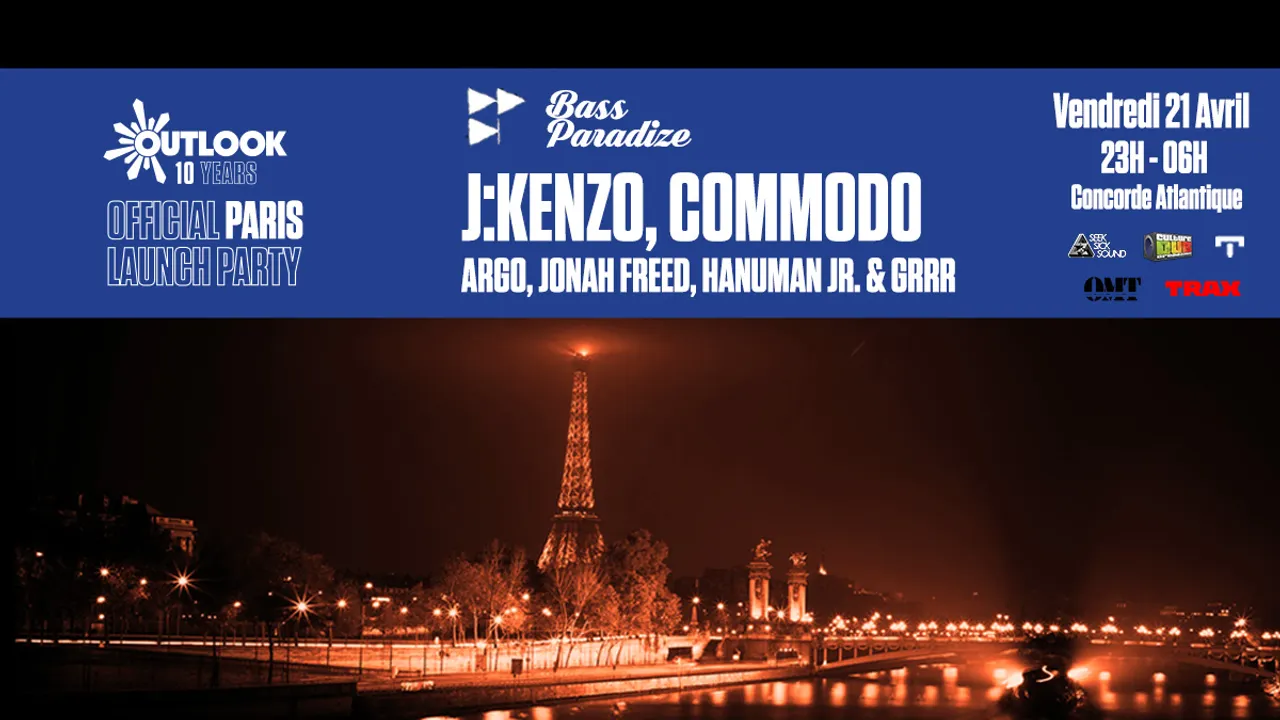 Bass Paradize x Outlook Festival | J:Kenzo - Commodo - Argo - Jonah Freed - Hanuman Jr - Grrr