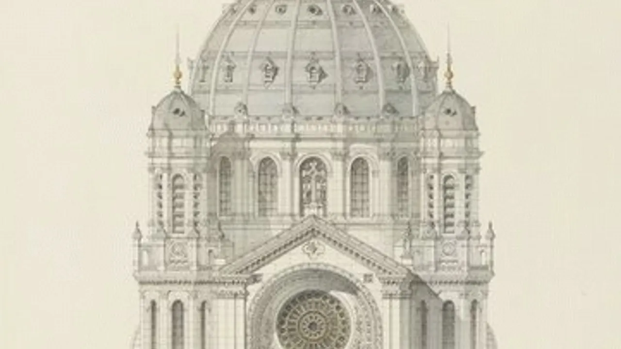 Victor Baltard, le fer et le pinceau