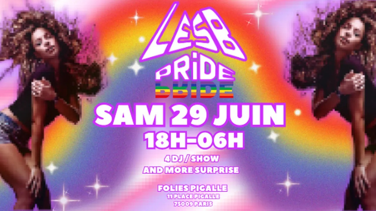 LESBIAN PRIDE EDITION : SOIREE LESBIENNE PRIDE PARIS