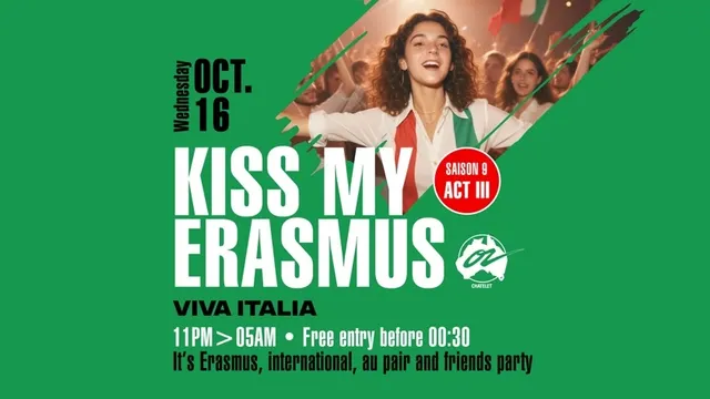 KISS MY ERASMUS @ Café OZ