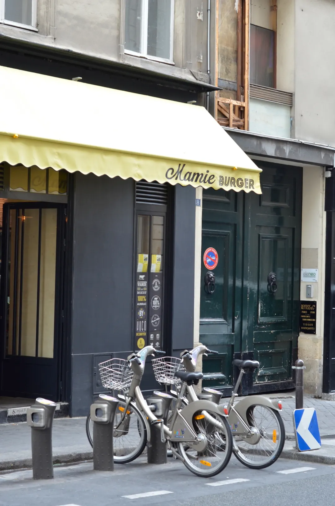 Mamie Burger Grands Boulevards Restaurant Paris