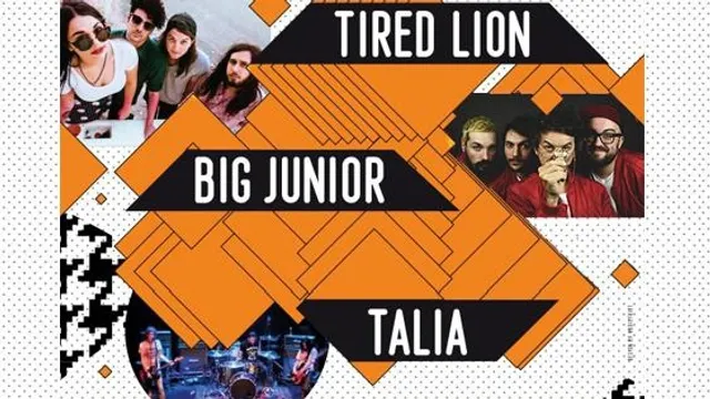 Newcomers // Tired Lion • Big Junior • Talia // Gratuit