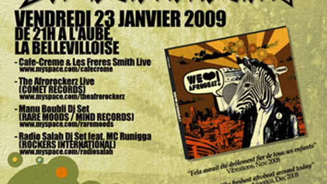 BAM BAM CLUB #5 : SPECIALE WE LOVE AFROBEAT BY COM