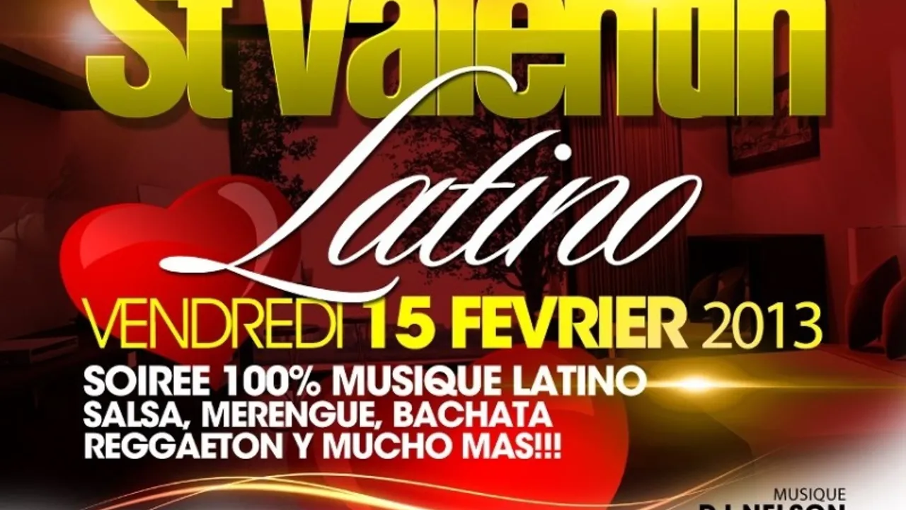 St Valentin Latino Party
