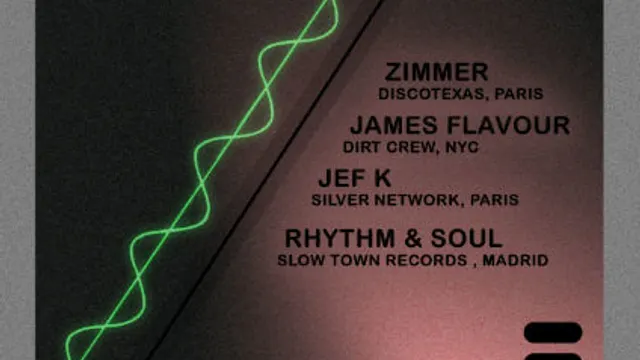WANDERLUST Présente : Zimmer, James Flavour, Jef K, Rhythm & Soul
