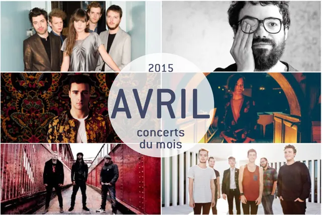 Les concerts où bouger à Paris en avril