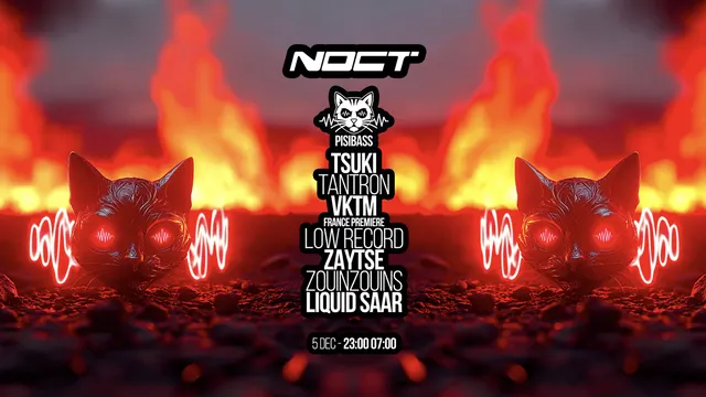 Pisibass X Noct : Tsuki - Tantron - Vktm - Low Record & More