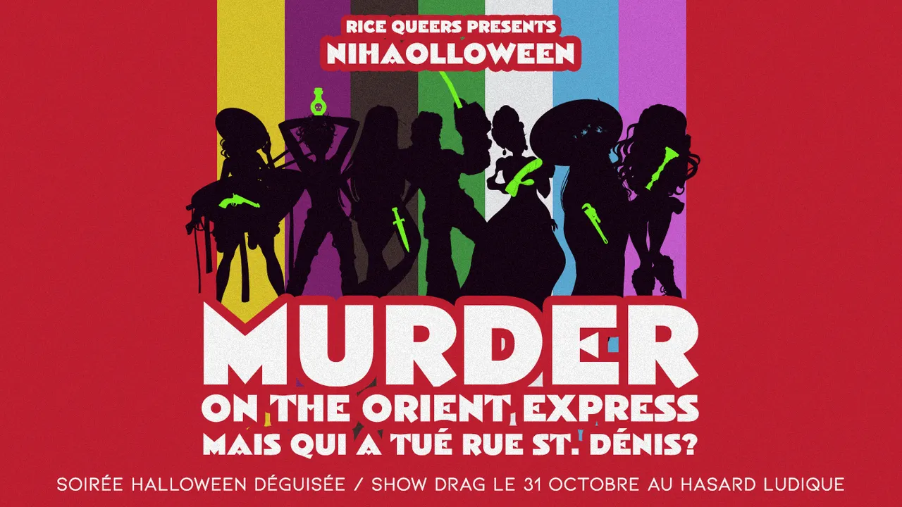 NIHAOLLOWEEN : MURDER ON THE ORIENT EXPRESS