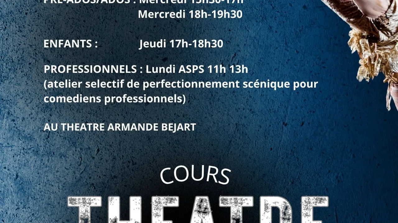 Cours de Théâtre