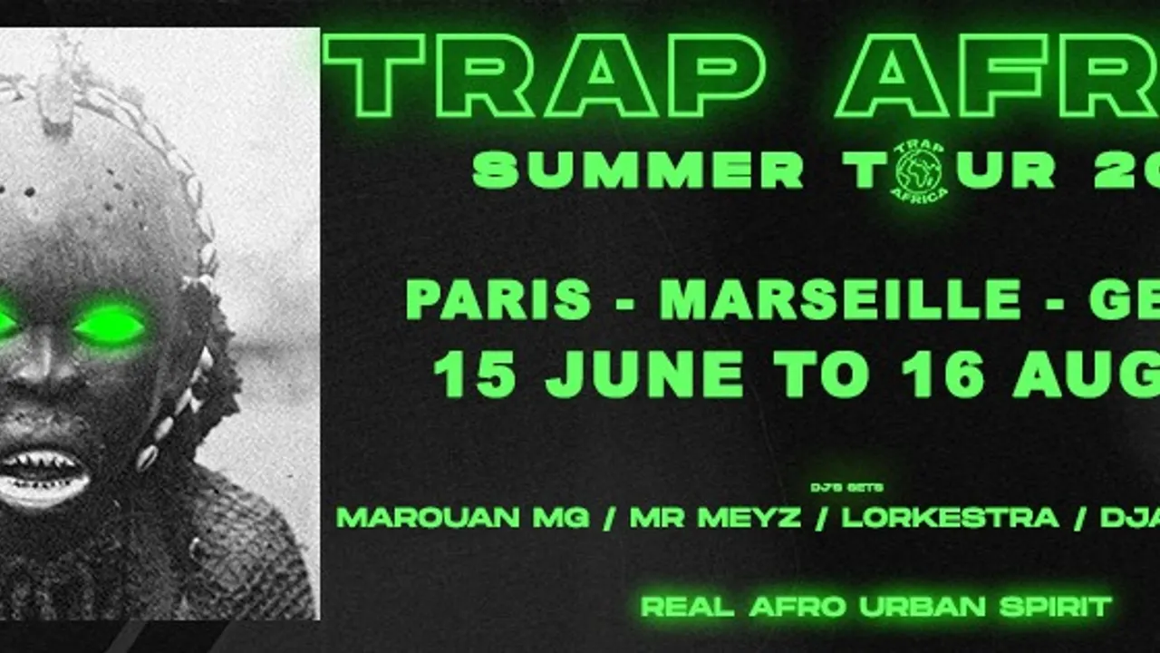 Trap Africa Summer Tour à Le Chinois (Montreuil)
