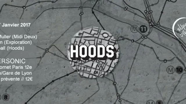 Hoods invite Gordon & Yan Kaylen / Supersonic / Samedi 7 janvier