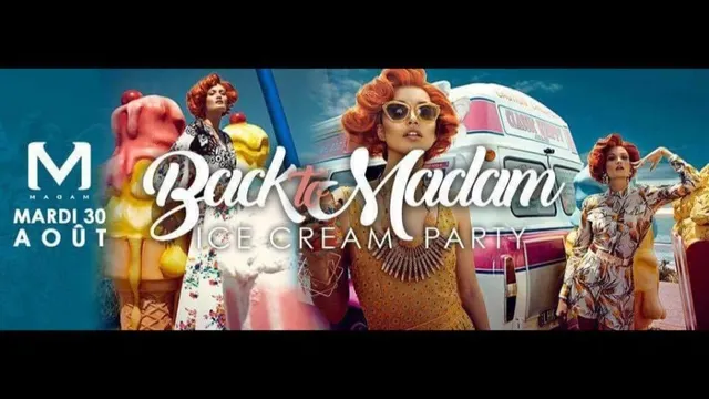 Back to MadaM / Mardi 30 Aout at MadaM