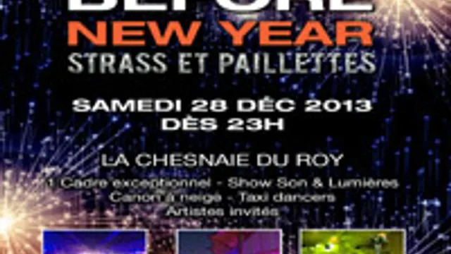 SOIRÉE KALBASS' Before New year  Strass et Paillettes