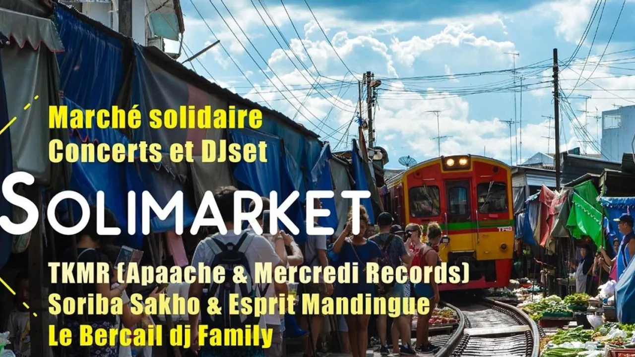 Le Solimarket w/ TKMR, Soriba Sakho & Esprit Mandingue
