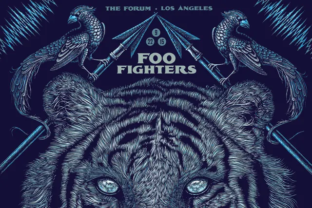 Expo Foo Fighters Sonic Art Ways : les affiches de concerts des Foo Fighters à Paris