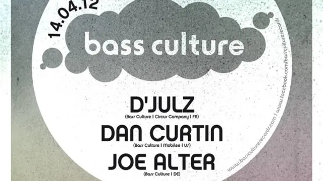 BASS CULTURE label night