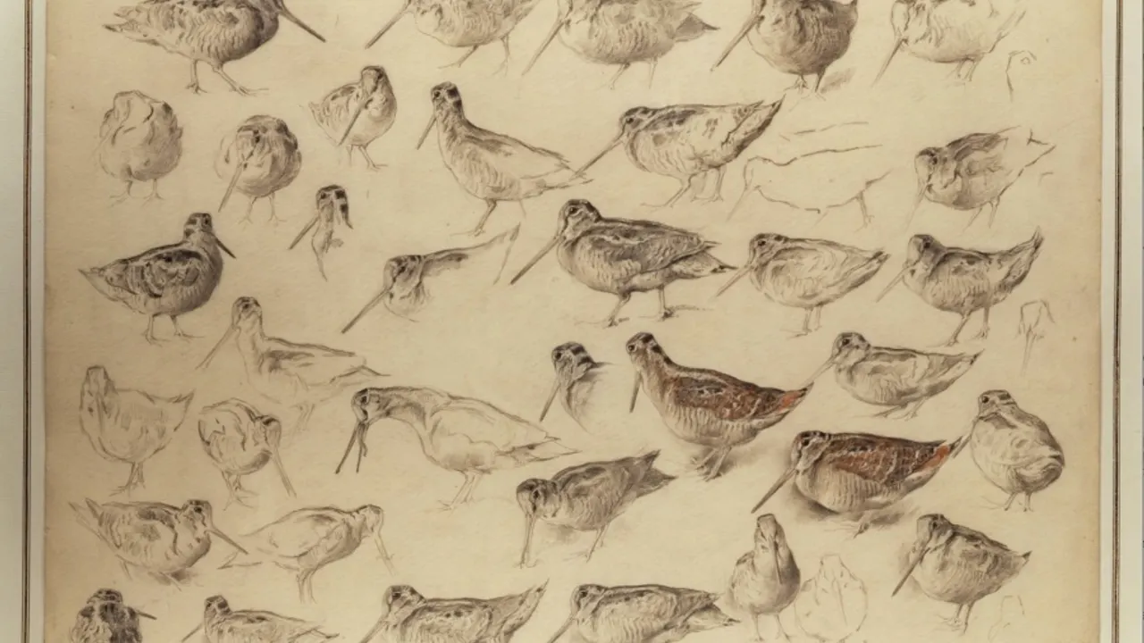 Xavier de Poret - Dessins du XXème