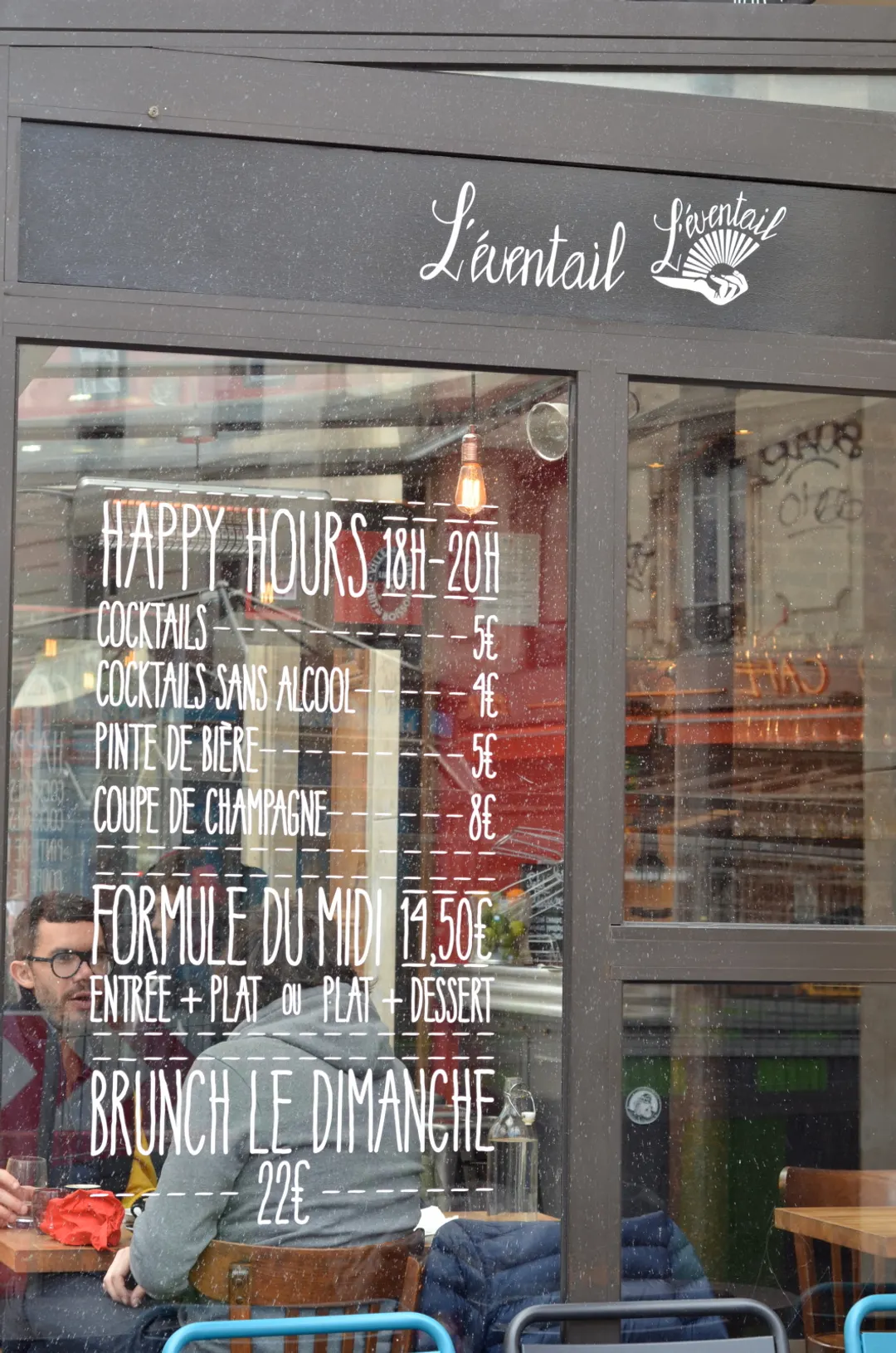L'Eventail Restaurant Bar Paris