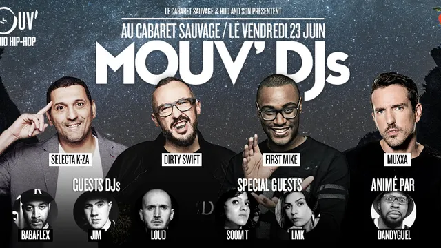 Soirée Mouv' DJs