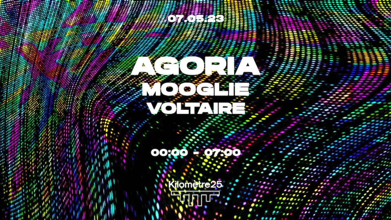 KM25 PRÉSENTE : AGORIA, MOOGLIE & VOLTAIRE