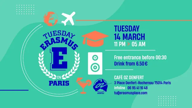 TUESDAY ERASMUS IN PARIS
