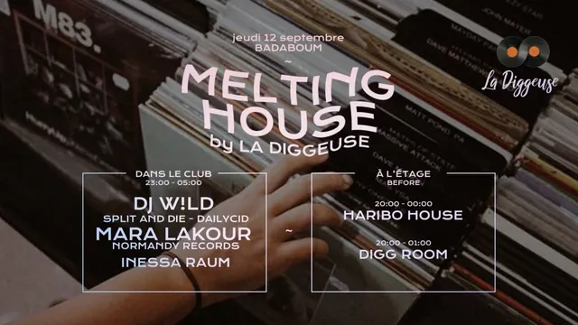Melting House: DJ W!ld, Mara Lakour, Haribo House