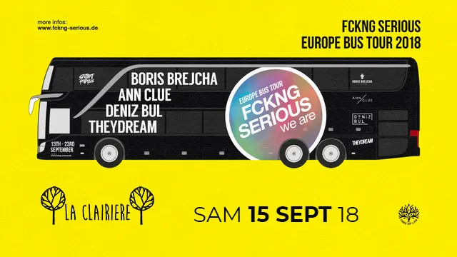 La Clairière x Fckng Serious x Boris Brejcha x Ann Clue