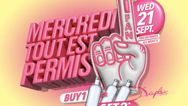 MERCREDI tout est permis !