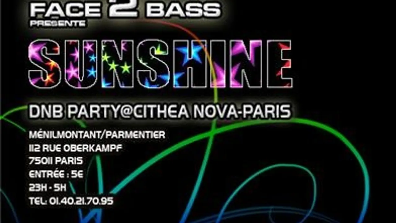 Sunshine (dnb Party)@cithéa Nova-paris