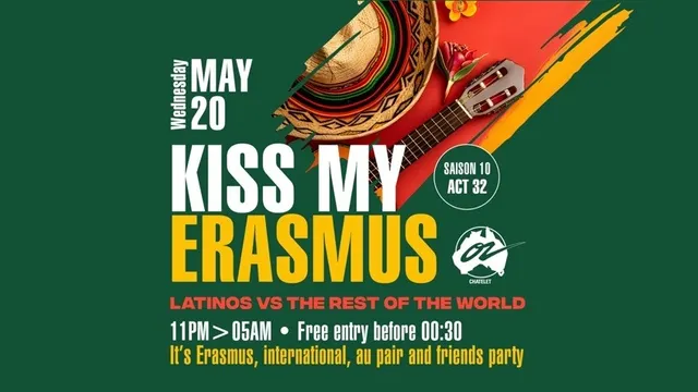 Kiss my Erasmus @ Café OZ