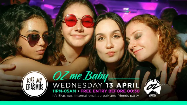 KISS MY ERASMUS @ CAFÉ OZ